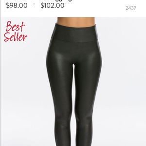 Spanx “leather” leggings